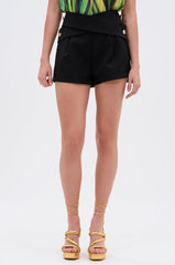 DONT STOP NOW SHORT WITH CROSS OVER WAISTBAND