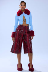 EXTRA IS MY MIDDLE NAME SNAKE BERMUDA SHORT