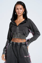 THE ONE AND ONLY ZIP UP SWEATSHIRT