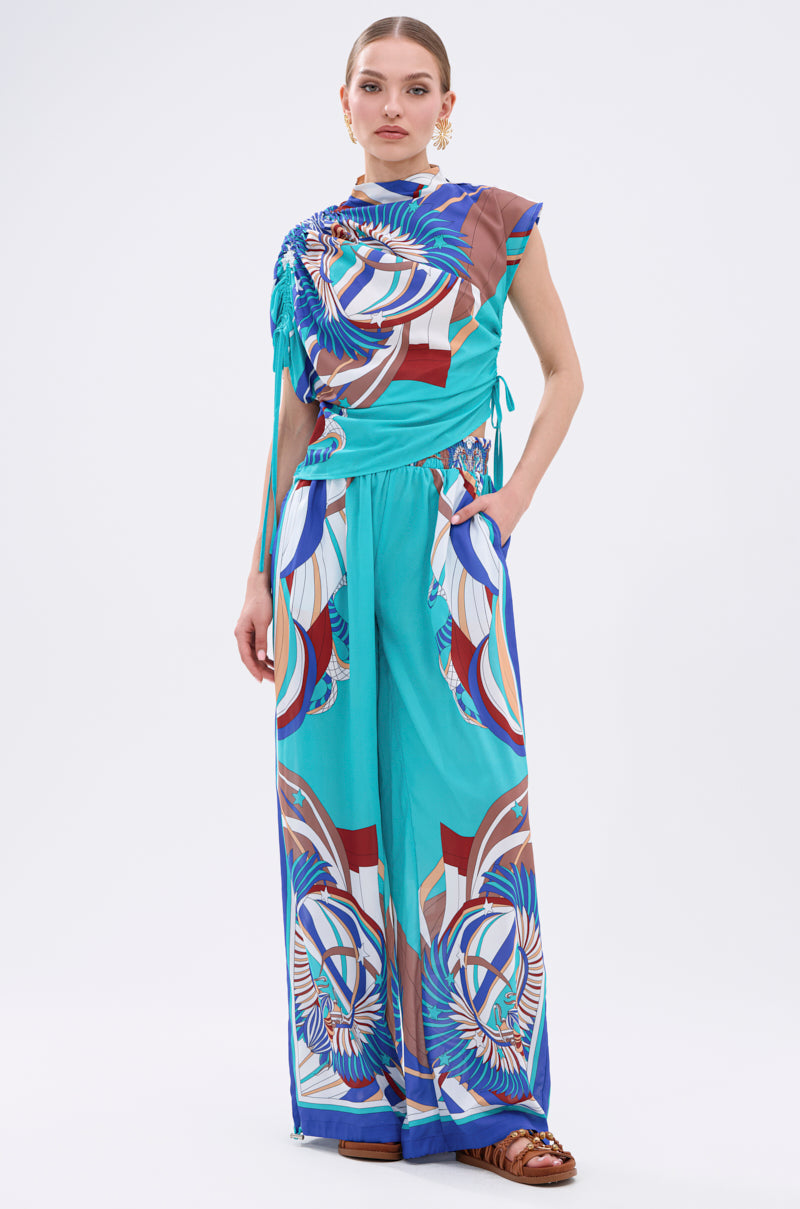 ASHTIN PRINTED PALAZZO PANT