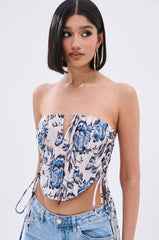 SEASONAL AWAKENING BROCADE CORSET