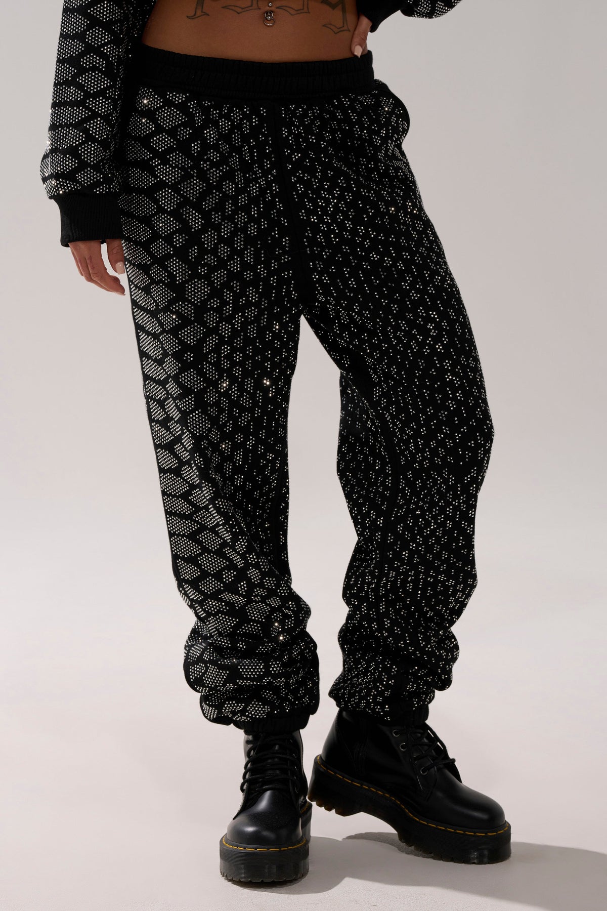 SNEAKY LITTLE SNAKE WIDE LEG JOGGER