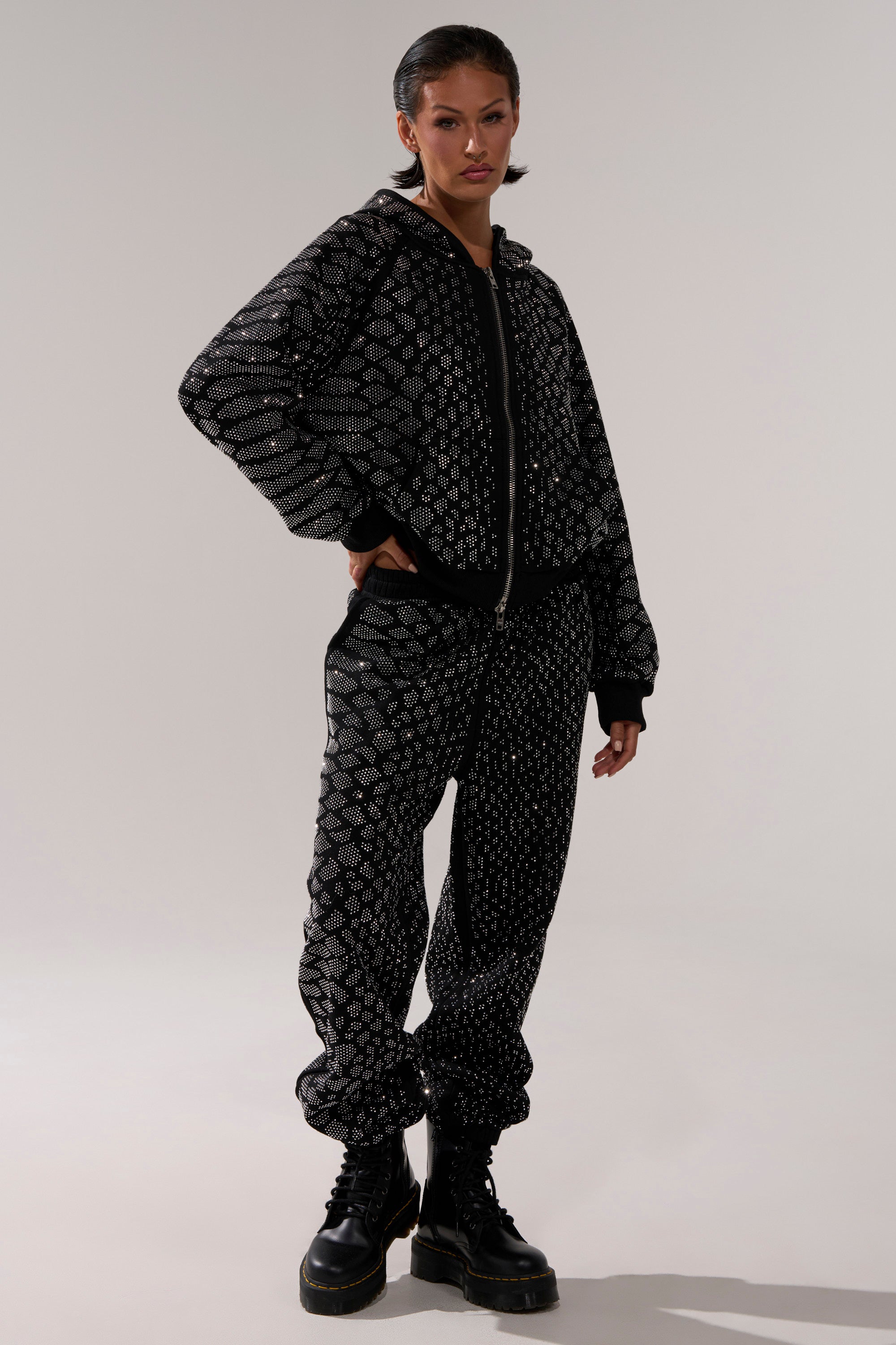 SNEAKY LITTLE SNAKE WIDE LEG JOGGER