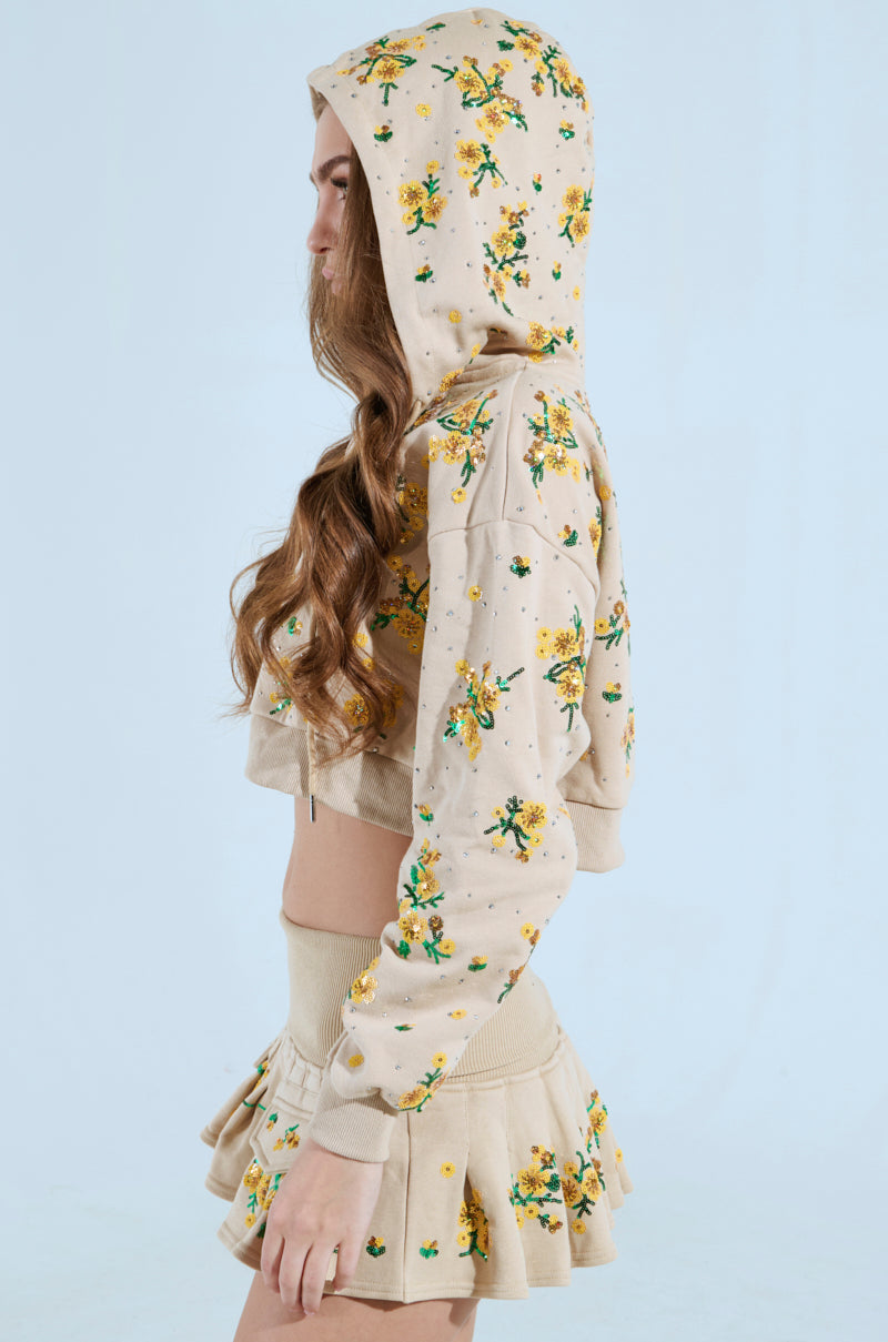 ONE TOO MANY TIMES ZIP UP SWEATSHIRT