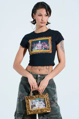 LEAVE ME ALONE BABY TEE