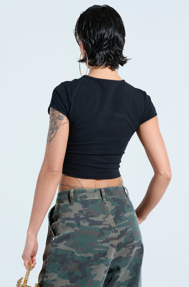 LEAVE ME ALONE BABY TEE