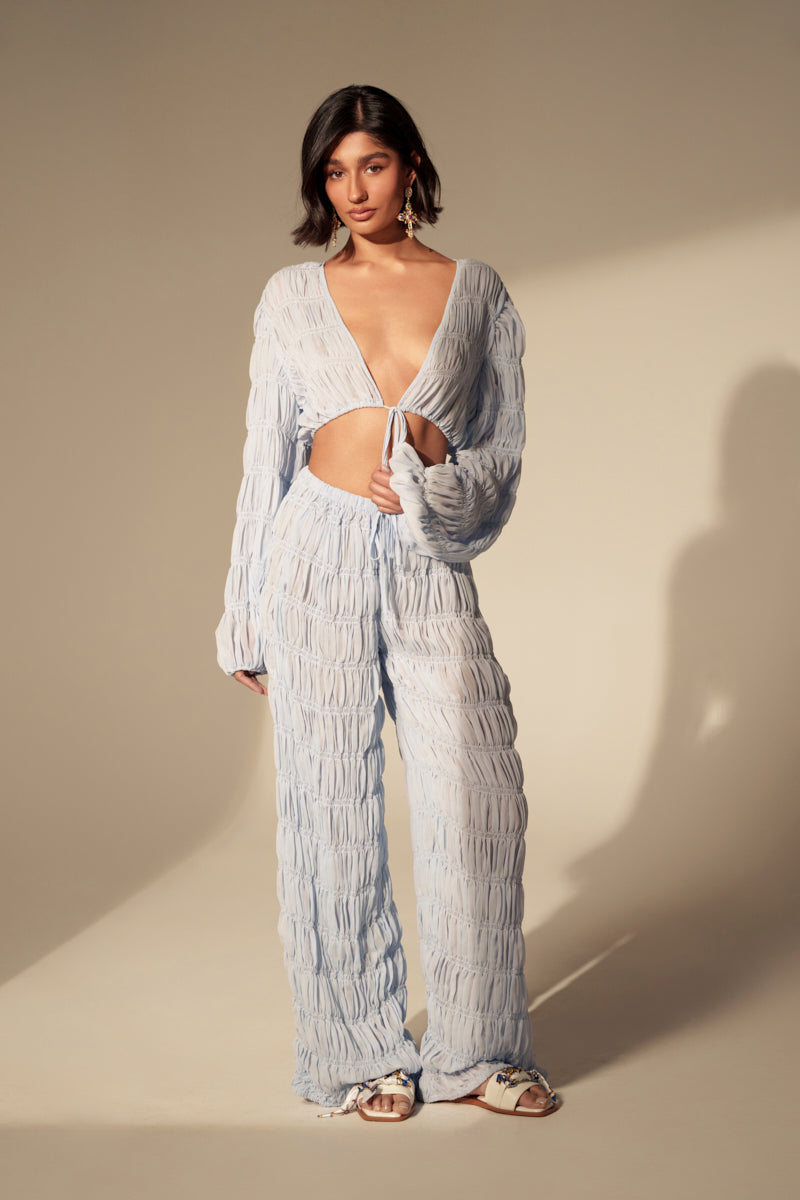 ICED OUT PALAZZO PANT