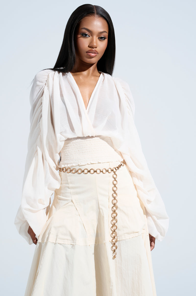 JUST KEEP GOING BLOUSE