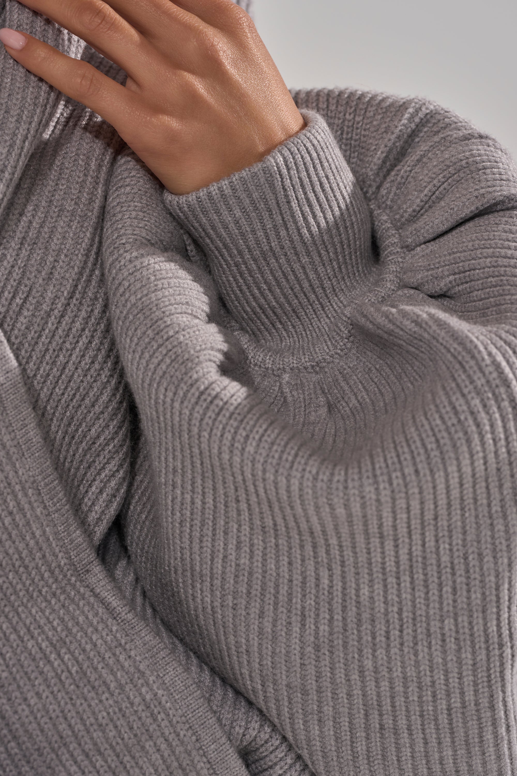 CRAZY FOR YOU CROSS FRONT SWEATER