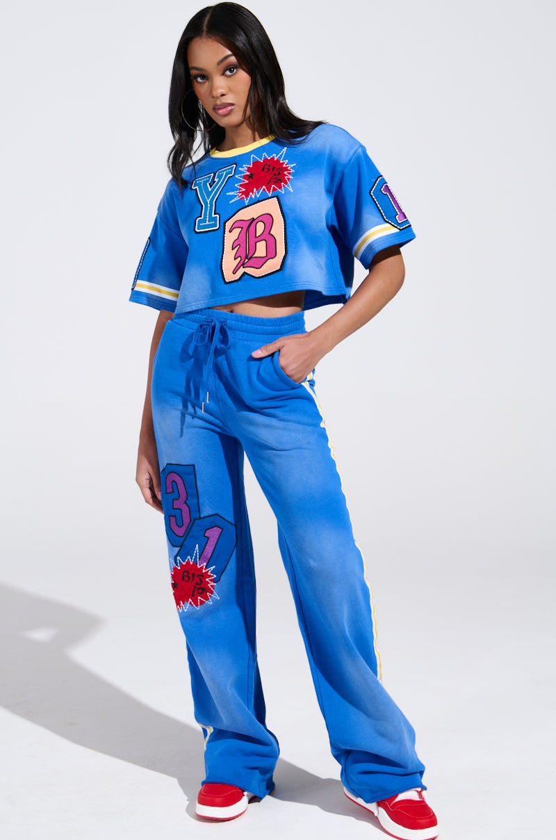 THREE ONE TWO WIDE LEG JOGGER