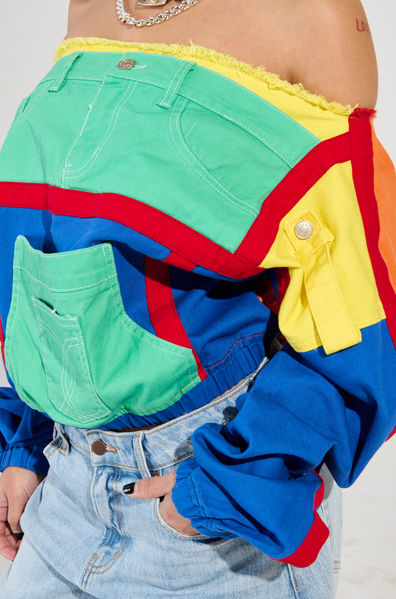 PATCH ME UP SWEATSHIRT