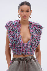 THE ONE FRINGE BLOUSE