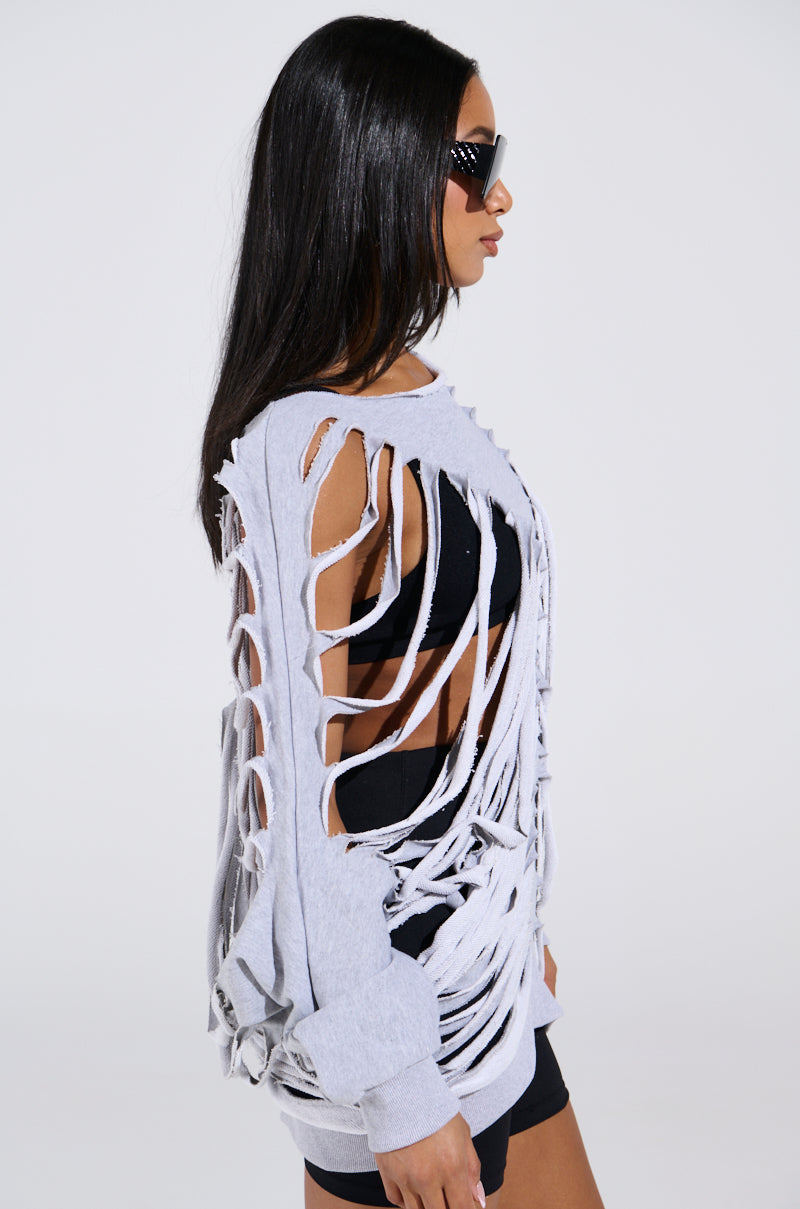 CUT HIM OFF FRENCH TERRY SWEATSHIRT