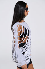 CUT HIM OFF FRENCH TERRY SWEATSHIRT