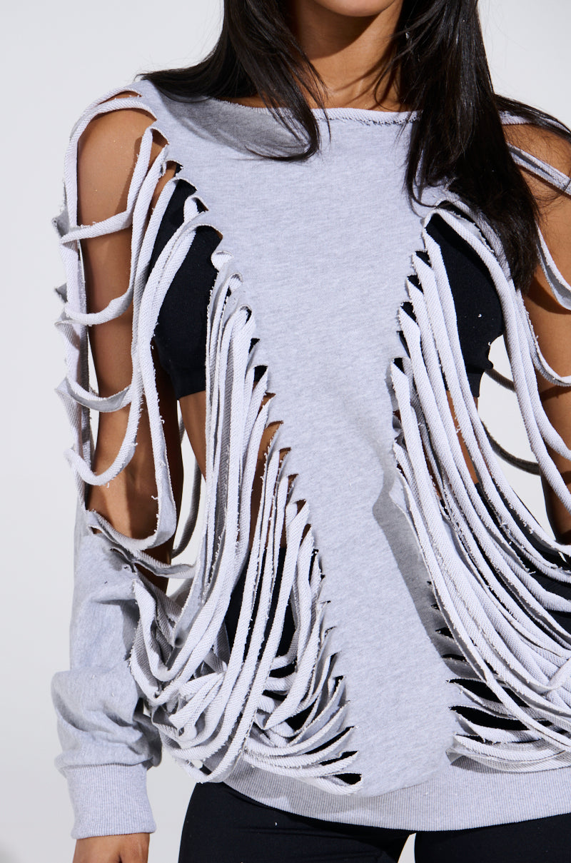 CUT HIM OFF FRENCH TERRY SWEATSHIRT