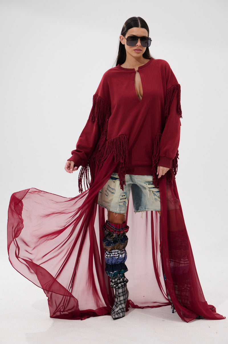 GUESS WHO UNIQUE SWEATSHIRT