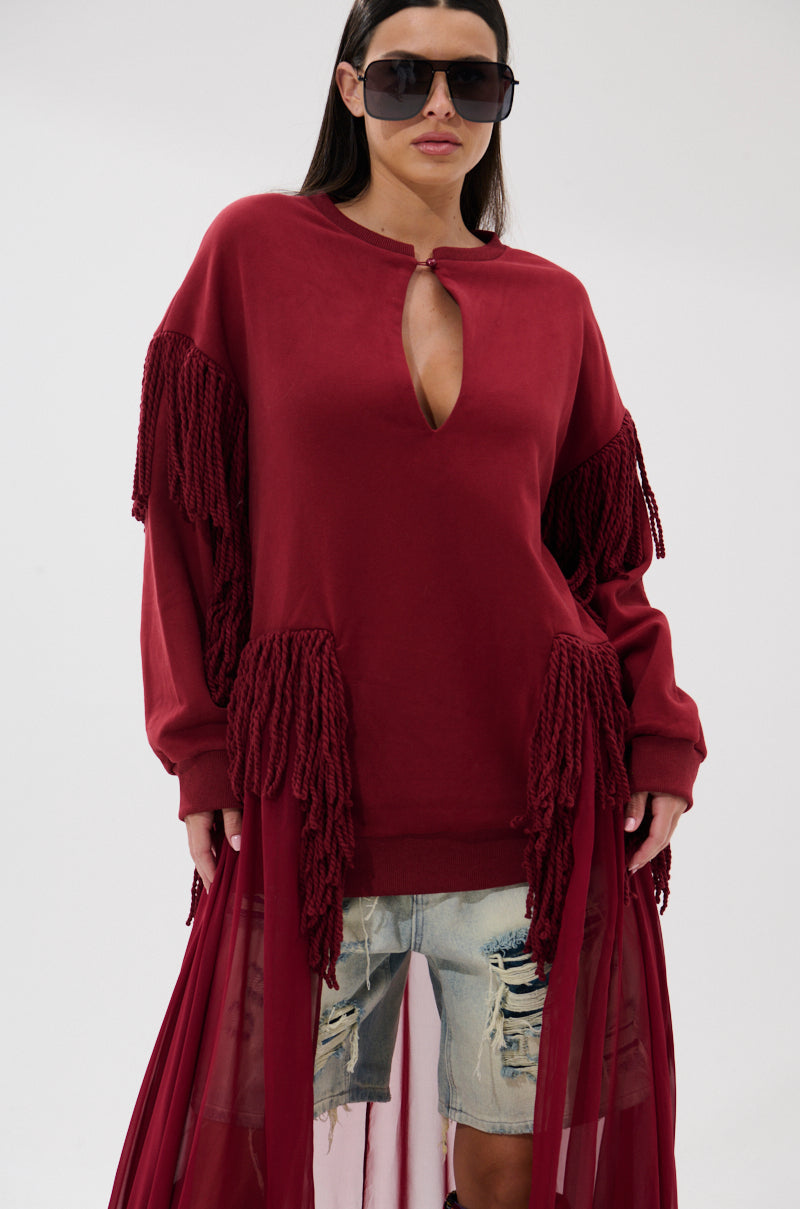 GUESS WHO UNIQUE SWEATSHIRT