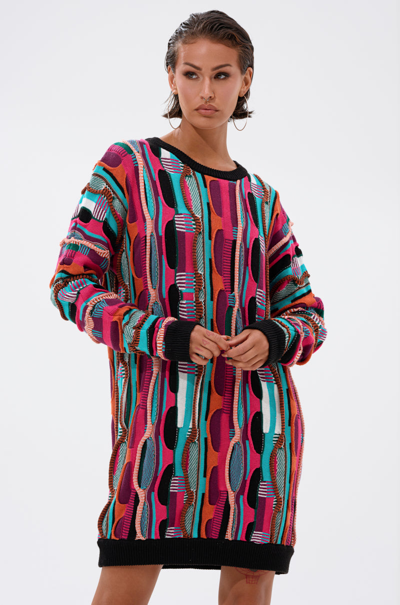 CARLTON COULD NEVER KNIT SWEATER DRESS