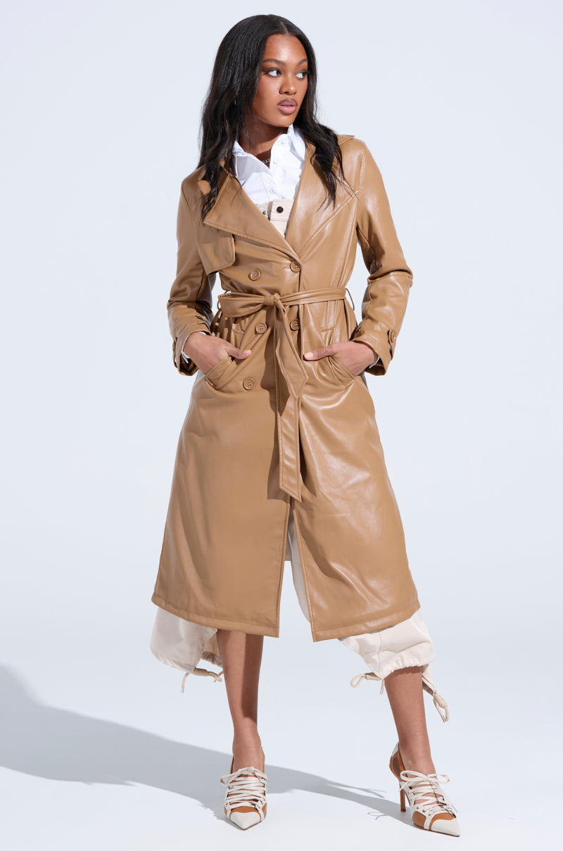 SOMETHING SWEET BUTTER LUXE TRENCH