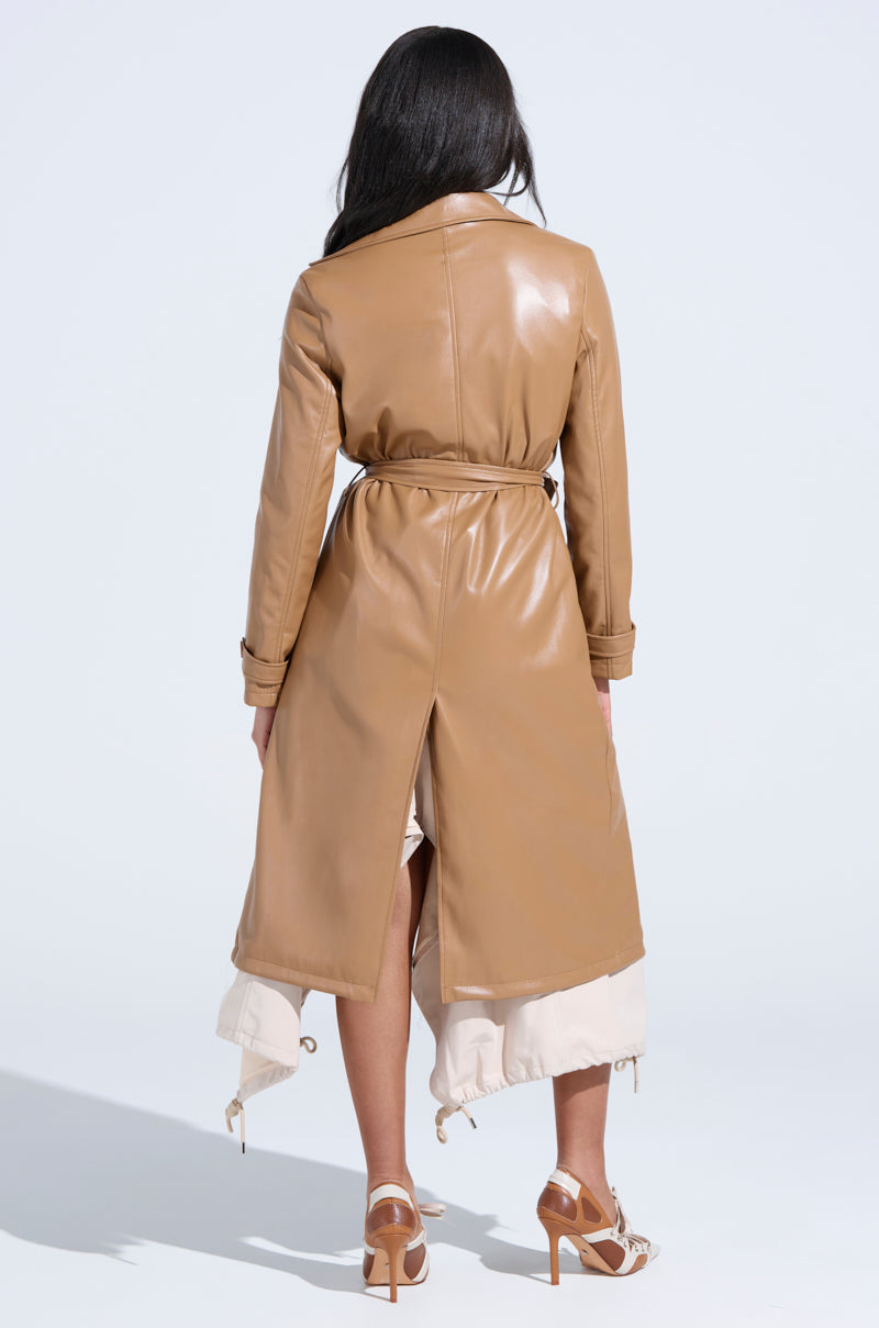 SOMETHING SWEET BUTTER LUXE TRENCH