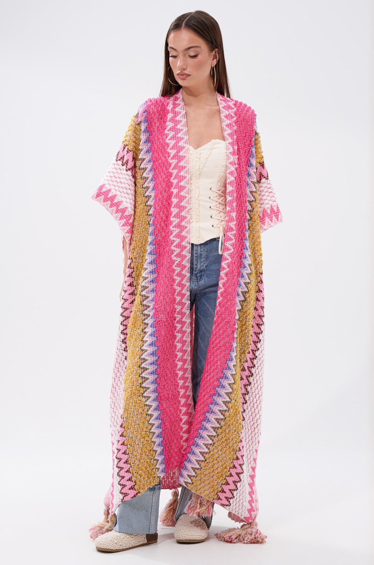 DREAM STRIPED CARDIGAN