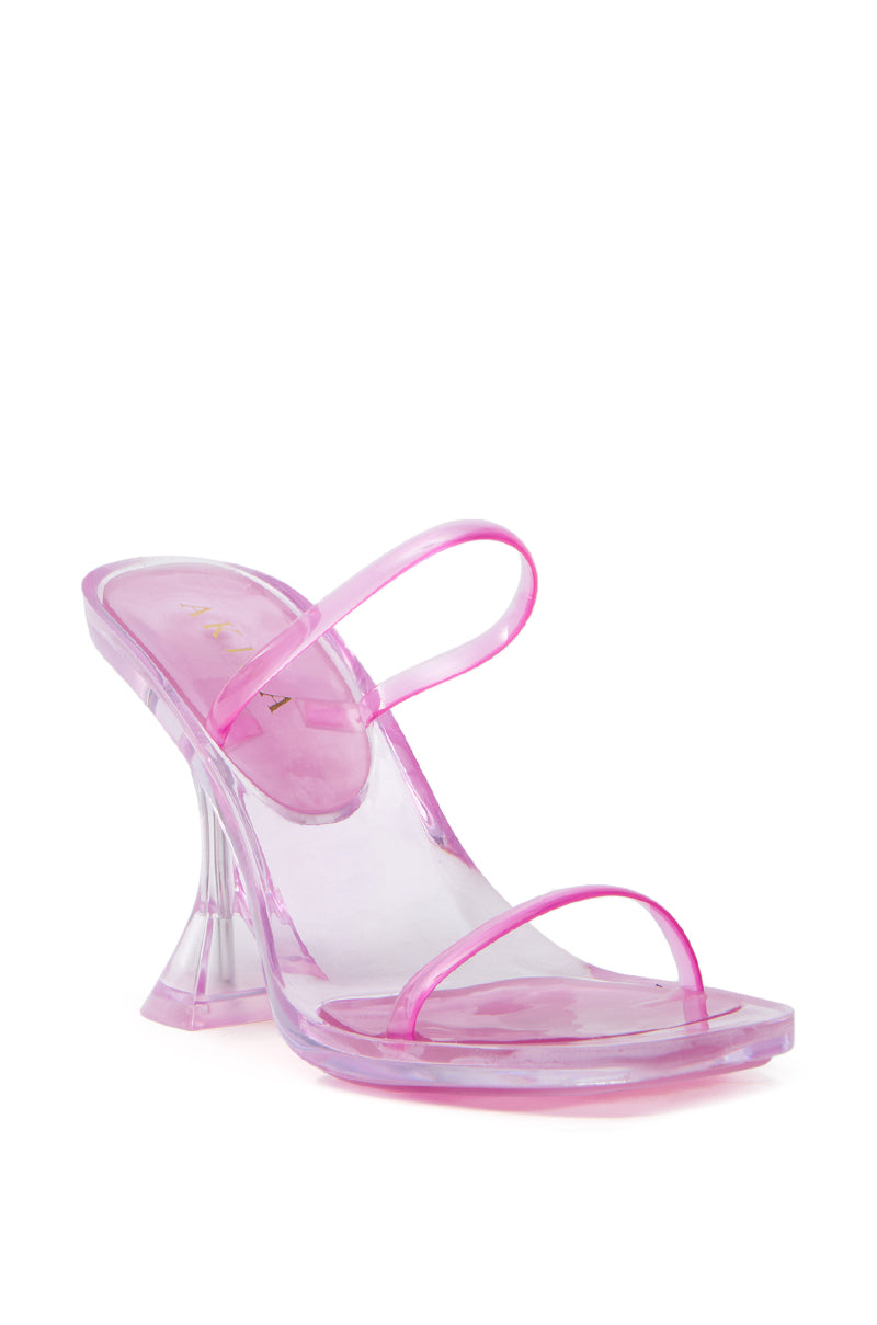 AKIRA QUIRON PINK SANDAL