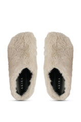 AKIRA RHYS IVORY FUZZY FLAT