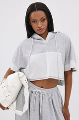 CRAZY FOR YOU SHORT SLEEVE SWEATSHIRT