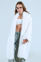 SNOW BUNNY LONG CARDIGAN