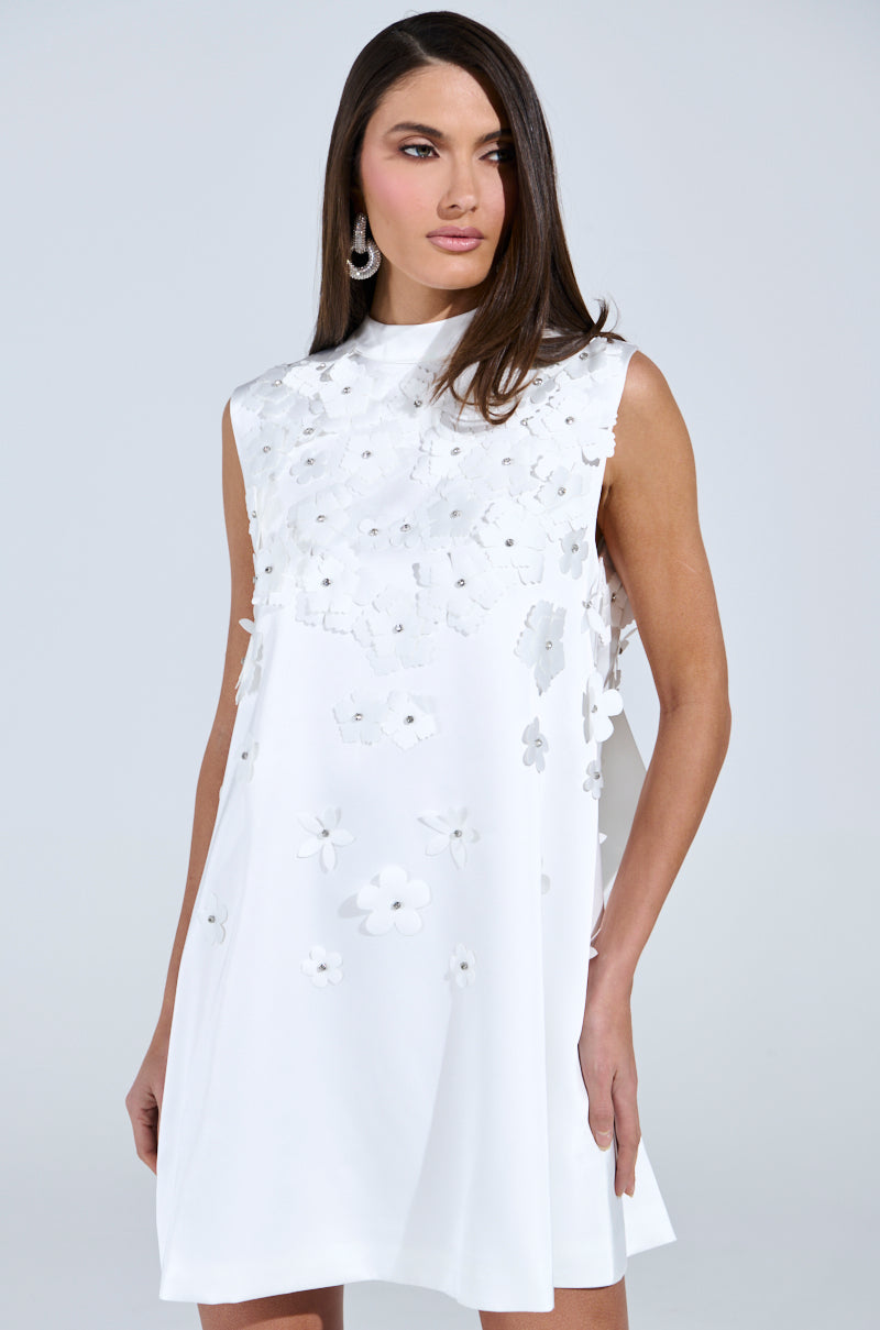 HILLARY FLORAL MINI DRESS