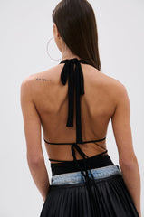 SHOW IT OFF CUT-OUT BODYSUIT IN BLACK