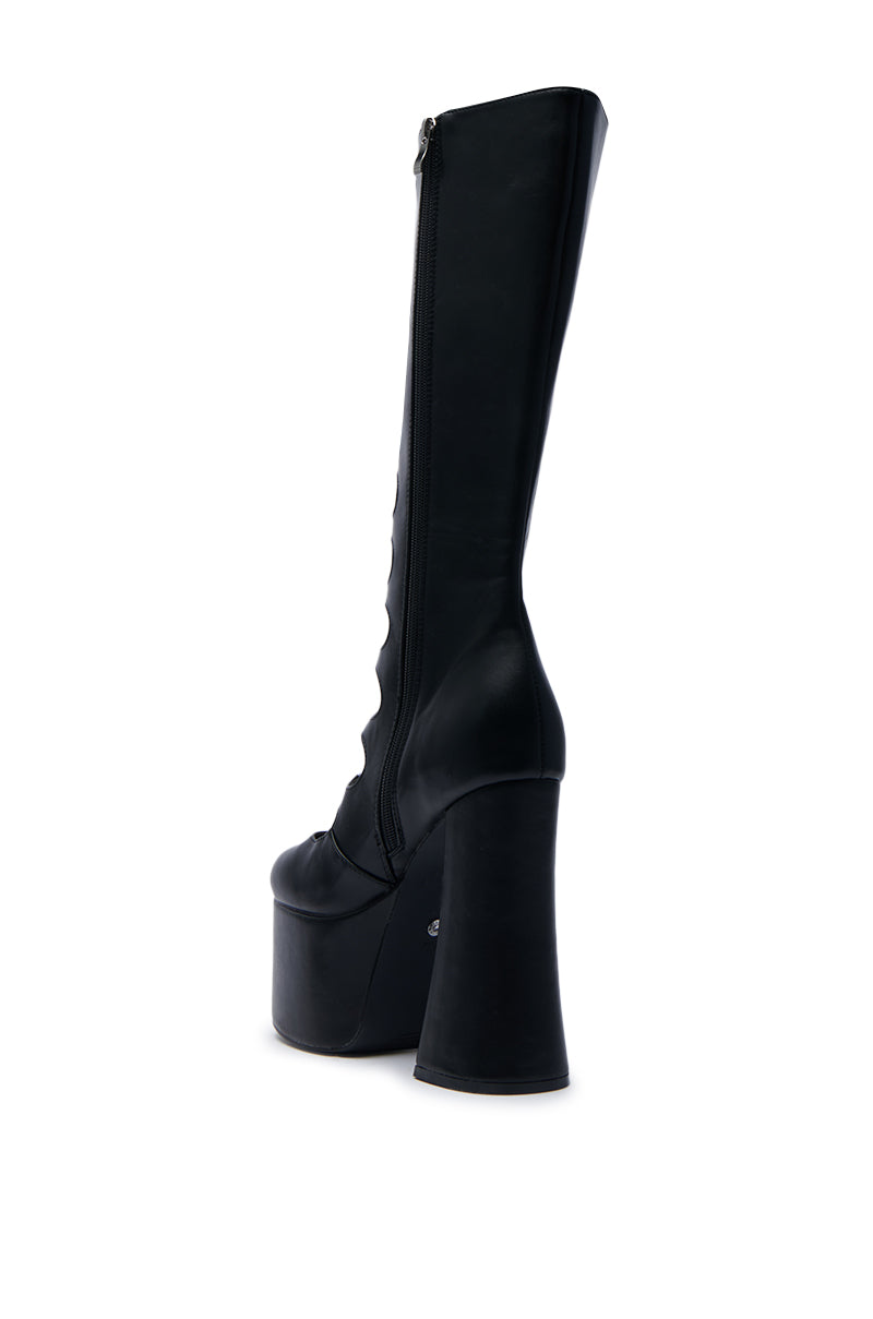 AZALEA WANG TOMLIN BLACK BOOT