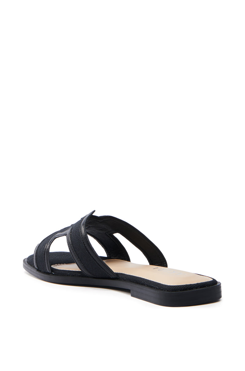 AKIRA VITTORIA BLACK SANDAL