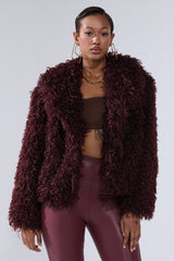 VENUS FAUX FUR COAT