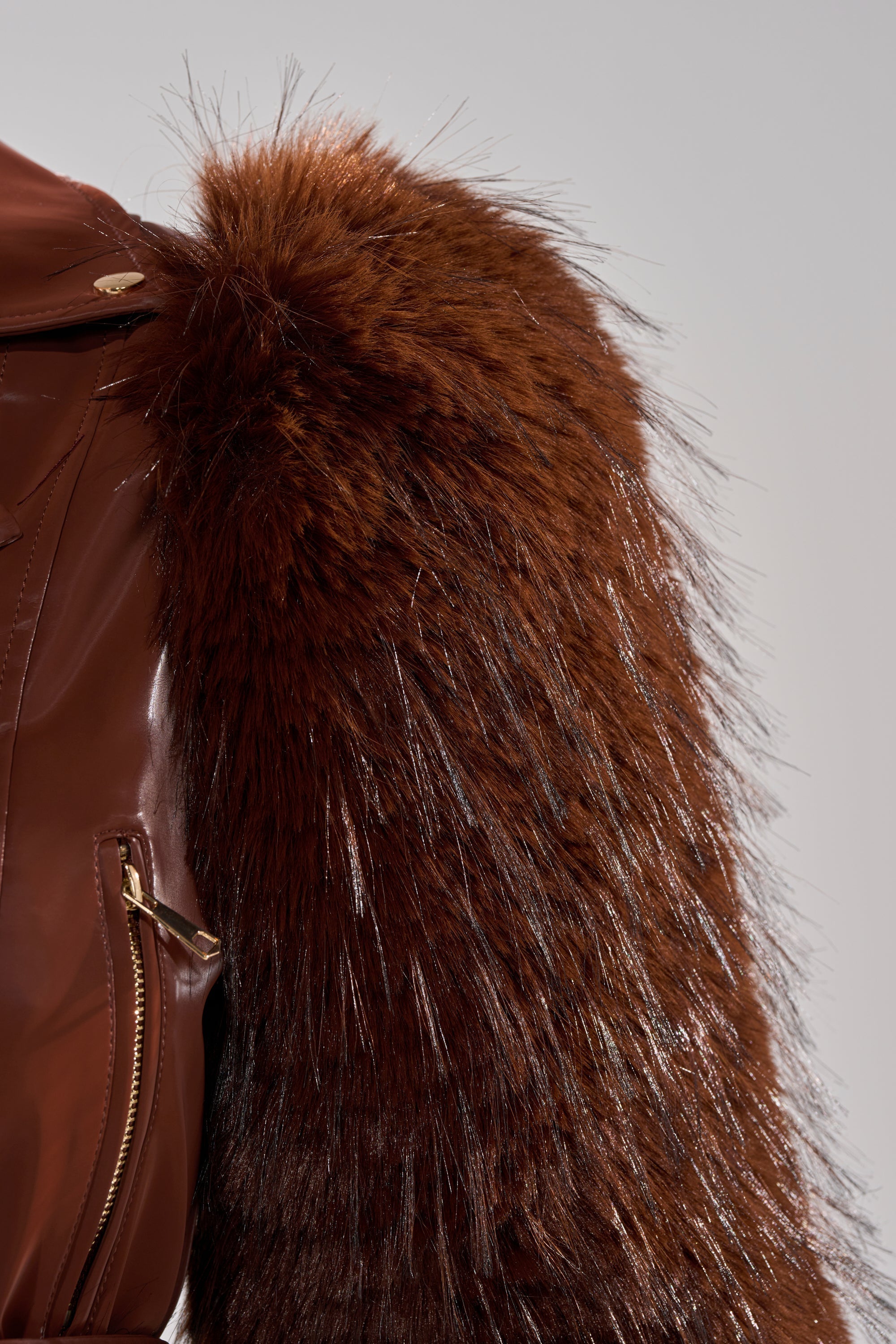 SPEND IT ALL FUR TRIM MOTO