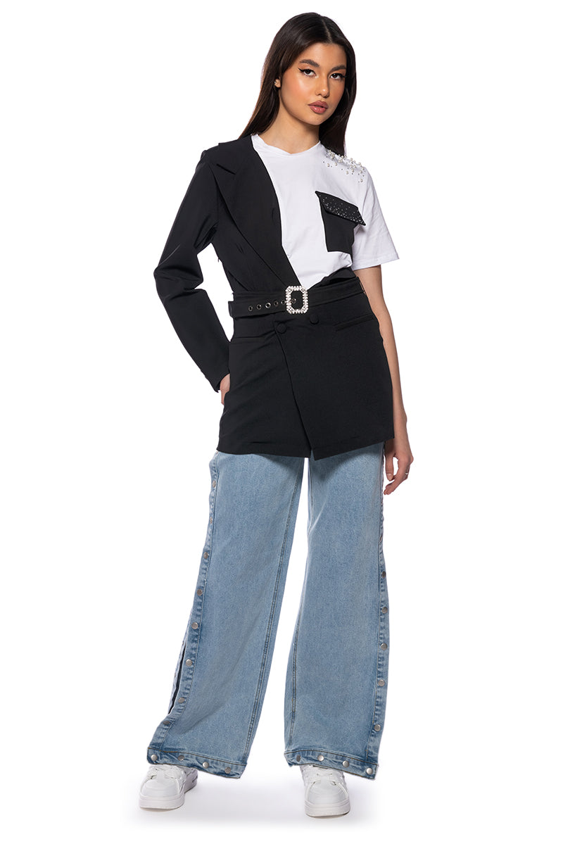 COPYCAT BLAZER T SHIRT