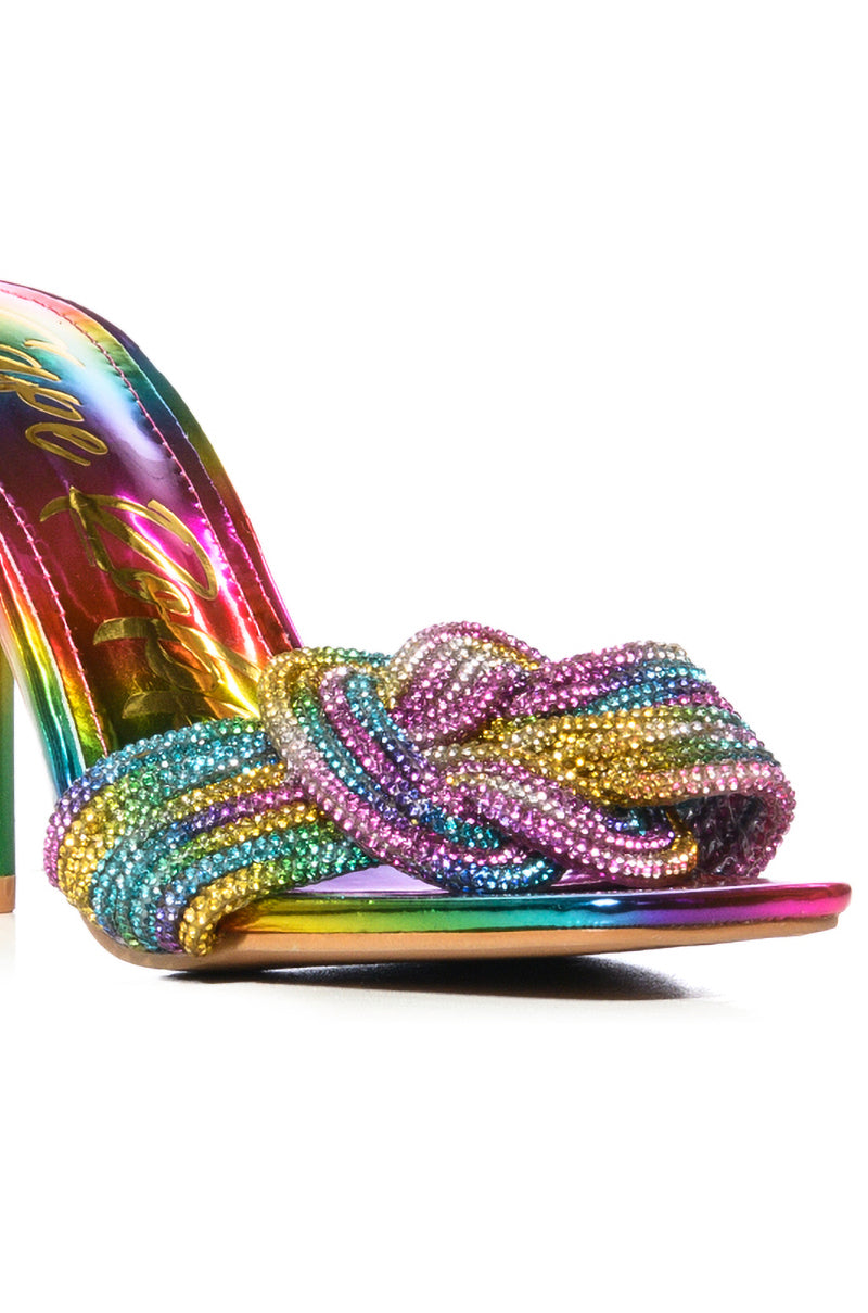 FLYNN MULTI EMBELLISHED SANDAL