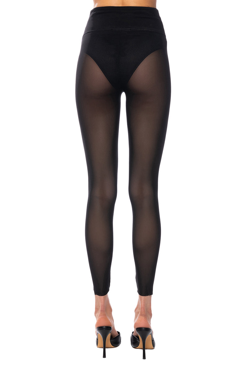 HANDS ON ME MESH LEGGING