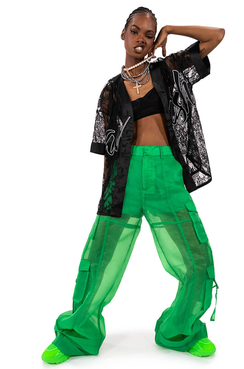 LAVISH FLORAL LACE JERSEY