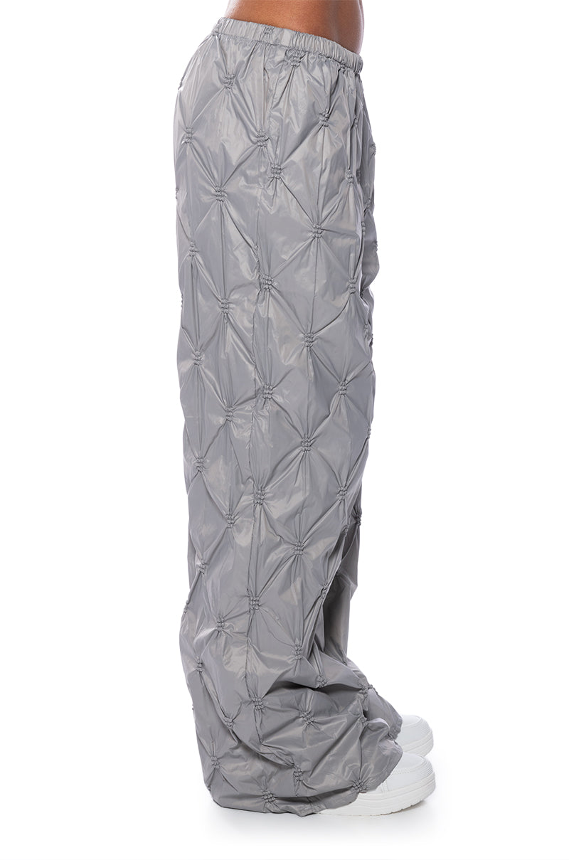 LUNA TEXTURED RELAXED FIT PANT