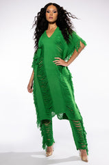 ON THE BORDER KNIT PANTS