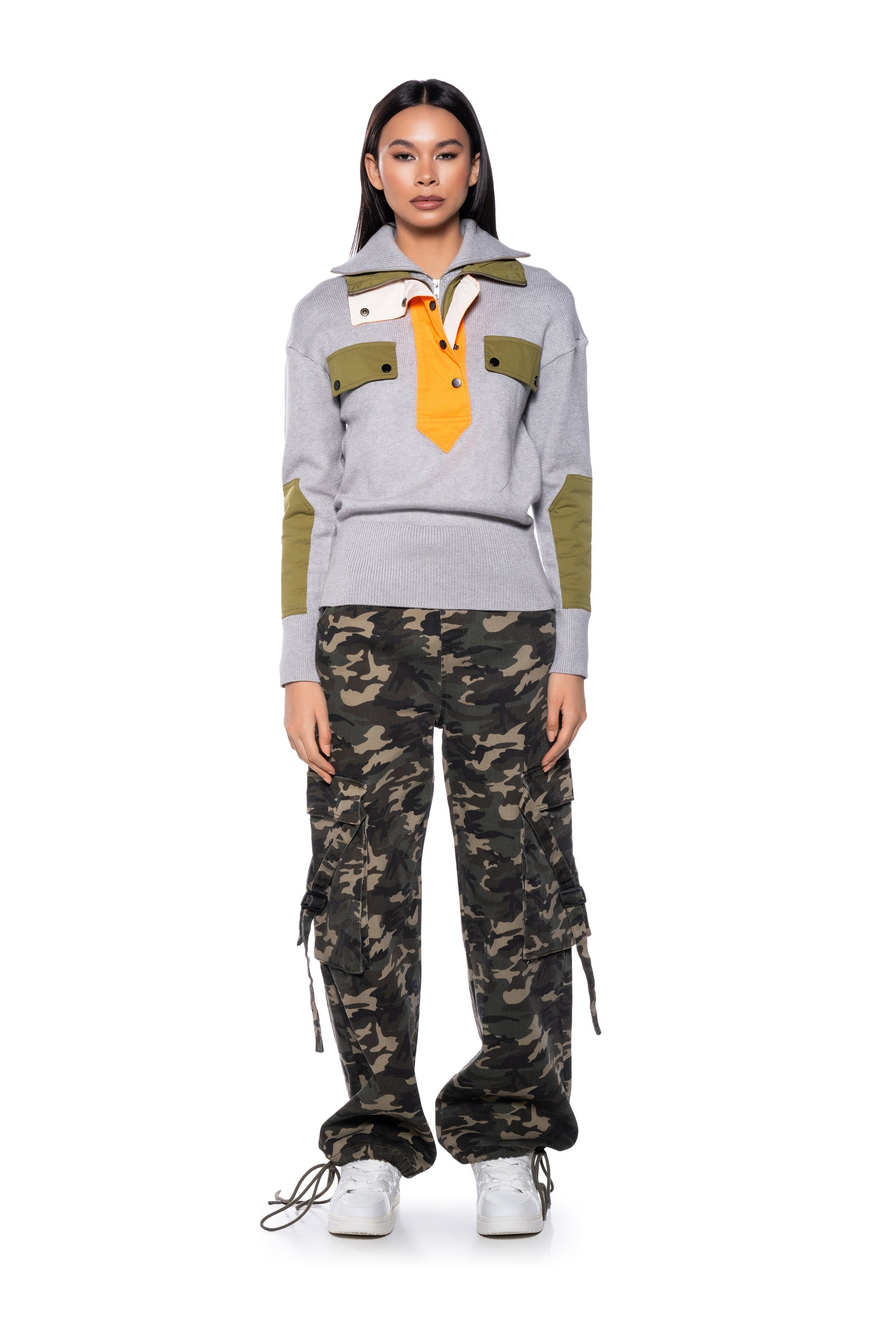 ON THE MOVE PULLOVER SWEATSHIRT