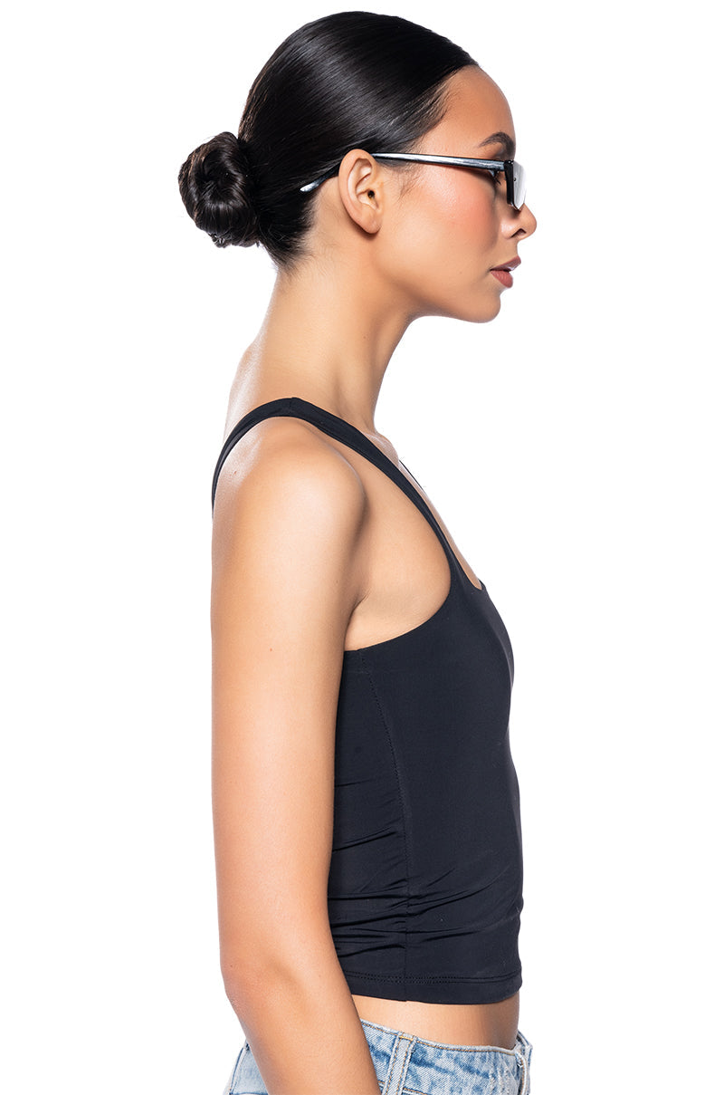 PAXTON DEMI SQUARE NECK TANK