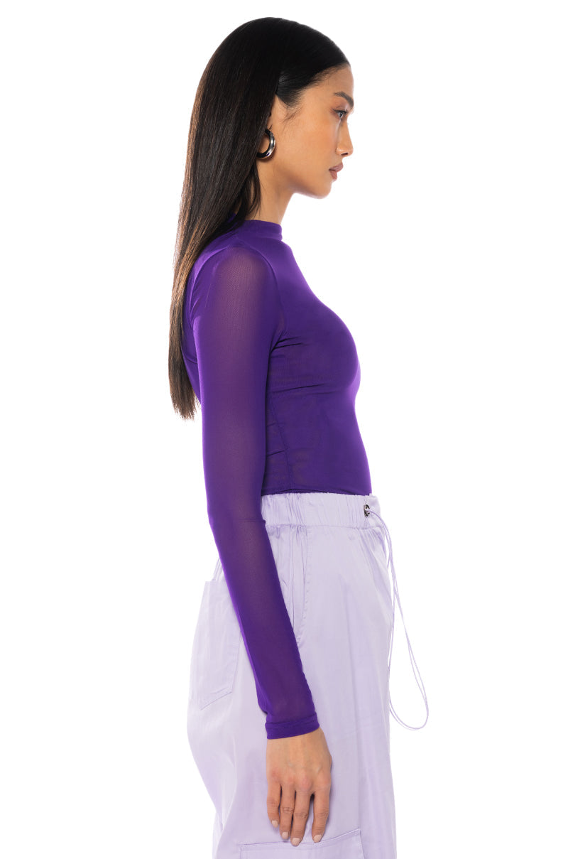 PAXTON SEXY MESH CASUAL BODYSUIT