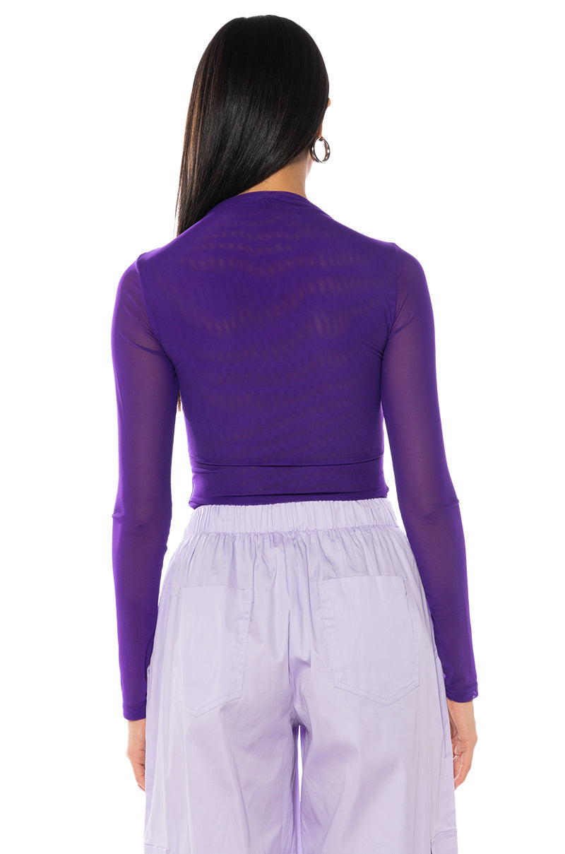 PAXTON SEXY MESH CASUAL BODYSUIT