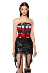 RACING PU CORSET