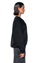 RUN IT TEXTURED CREWNECK