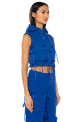 TALK OF THE TOWN HOODED TOP