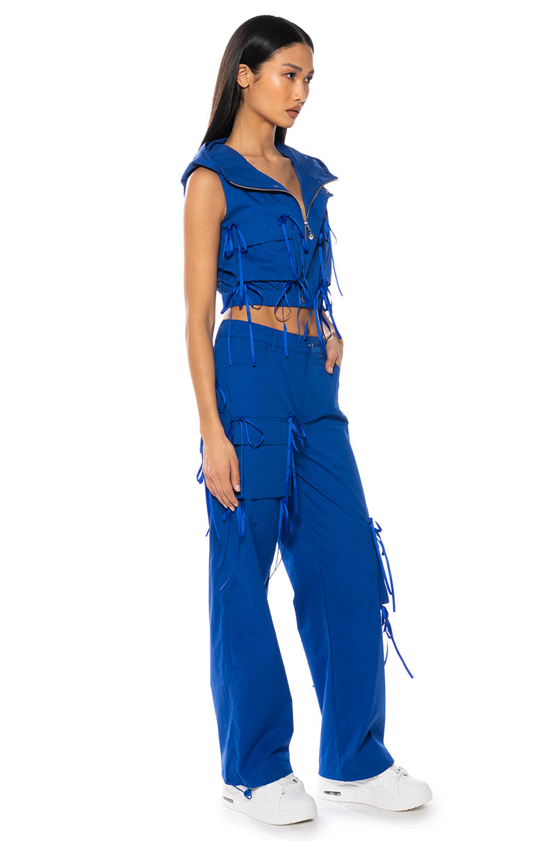 TALK OF THE TOWN HOODED TOP